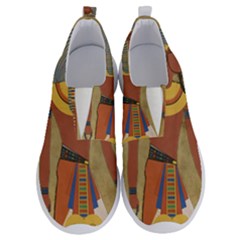 Egyptian Tutunkhamun Pharaoh Design No Lace Lightweight Shoes by Celenk