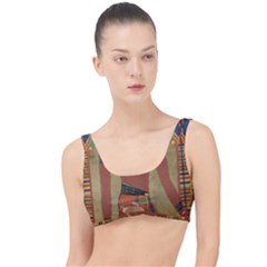 Egyptian Tutunkhamun Pharaoh Design The Little Details Bikini Top by Celenk