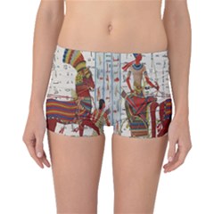 Egyptian Tutunkhamun Pharaoh Design Boyleg Bikini Bottoms by Celenk