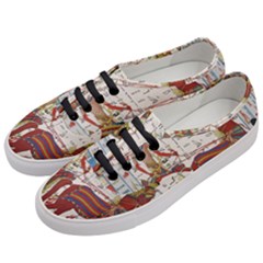 Egyptian Tutunkhamun Pharaoh Design Women s Classic Low Top Sneakers by Celenk