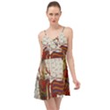 Egyptian Tutunkhamun Pharaoh Design Summer Time Chiffon Dress View1