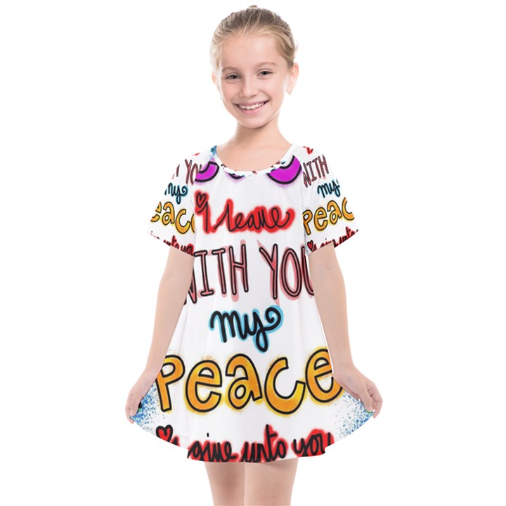 Christian Christianity Religion Kids  Smock Dress