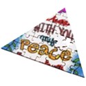 Christian Christianity Religion Wooden Puzzle Triangle View2