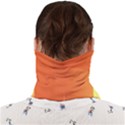 Abstract Orange Yellow Red Color Face Covering Bandana (Adult) View2