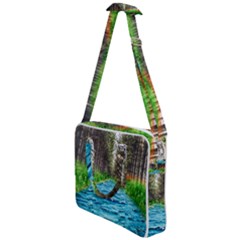 River Forest Landscape Nature Cross Body Office Bag by Celenk