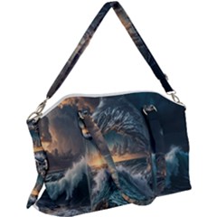 Fantasy People Mysticism Composing Fairytale Art 2 Canvas Crossbody Bag by Uceng