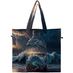 Fantasy People Mysticism Composing Fairytale Art 2 Canvas Travel Bag by Uceng