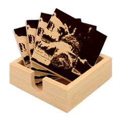 Fantasy People Mysticism Composing Fairytale Art 2 Bamboo Coaster Set