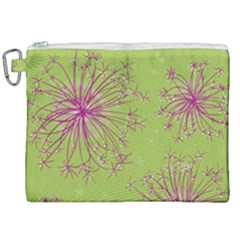 Dandelion Flower Background Nature Flora Drawing Canvas Cosmetic Bag (xxl) by Uceng