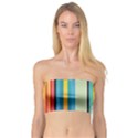 Colorful Rainbow Striped Pattern Stripes Background Bandeau Top View1