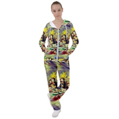 Abstract Arts Psychedelic Art Experimental Women s Tracksuit by Uceng