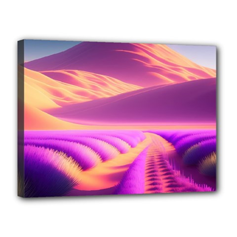 Fantasy Art Wallpaper Artwork Desktop Canvas 16  X 12  (stretched) by Uceng