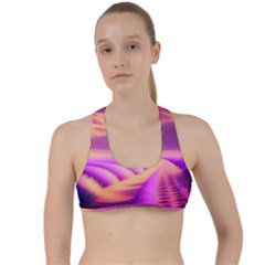 Fantasy Art Wallpaper Artwork Desktop Criss Cross Racerback Sports Bra by Uceng