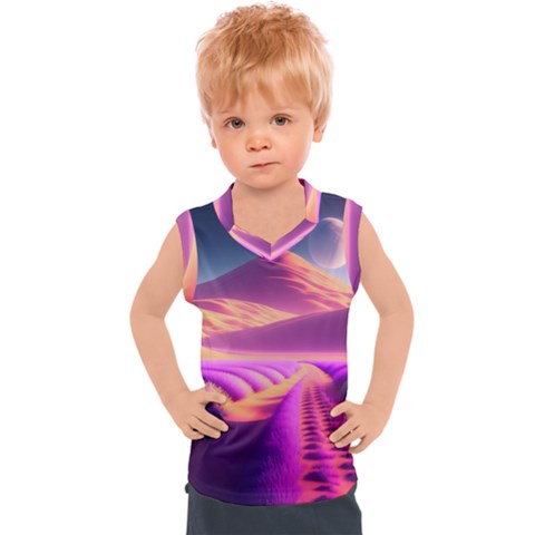 Fantasy Art Wallpaper Artwork Desktop Kids  Sport Tank Top by Uceng