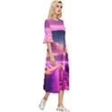 Fantasy Art Wallpaper Artwork Desktop Double Cuff Midi Dress View3