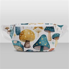 Mushroom Forest Fantasy Flower Nature Waist Bag  by Uceng