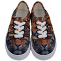 Tiger Animal Feline Predator Portrait Carnivorous Kids  Classic Low Top Sneakers View1