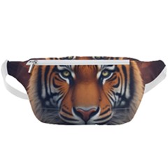 Tiger Animal Feline Predator Portrait Carnivorous Waist Bag  by Uceng