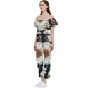 Fantasy People Mysticism Composing Fairytale Art Off Shoulder Ruffle Top Jumpsuit View2