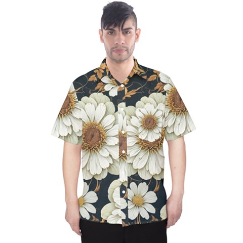 Fantasy People Mysticism Composing Fairytale Art Men s Hawaii Shirt by Uceng