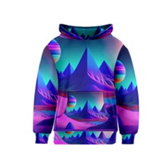 Fantasy Universe Art Wallpaper Artwork Kids  Pullover Hoodie