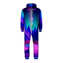 Fantasy Universe Art Wallpaper Artwork Hooded Jumpsuit (kids)