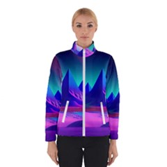 Fantasy Universe Art Wallpaper Artwork Women s Bomber Jacket