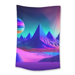 Fantasy Universe Art Wallpaper Artwork Small Tapestry