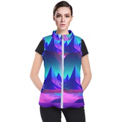 Fantasy Universe Art Wallpaper Artwork Women s Puffer Vest by Uceng