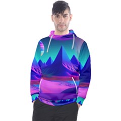 Fantasy Universe Art Wallpaper Artwork Men s Pullover Hoodie