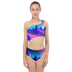 Fantasy Universe Art Wallpaper Artwork Spliced Up Two Piece Swimsuit by Uceng