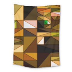 Abstract Experimental Geometric Shape Pattern Medium Tapestry