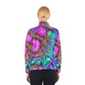 Abstract Art Psychedelic Experimental Women s Bomber Jacket View2