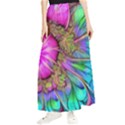 Abstract Art Psychedelic Experimental Maxi Chiffon Skirt View1