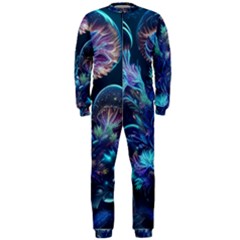 Fantasy People Mysticism Composing Fairytale Art 3 Onepiece Jumpsuit (men)