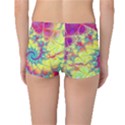 Fractal Spiral Abstract Background Vortex Yellow Boyleg Bikini Bottoms View2