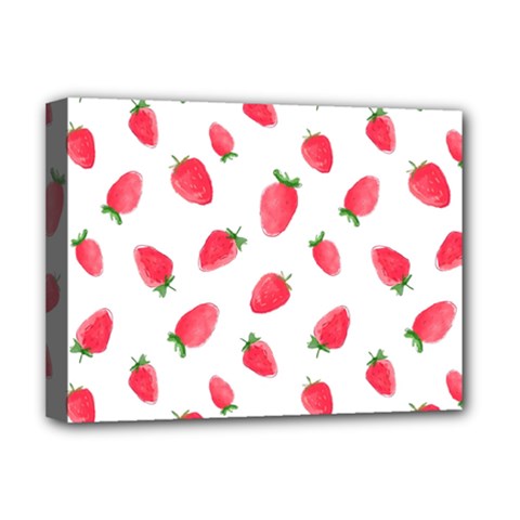 Strawberry Deluxe Canvas 16  X 12  (stretched)  by SychEva