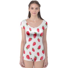 Strawberry Boyleg Leotard  by SychEva