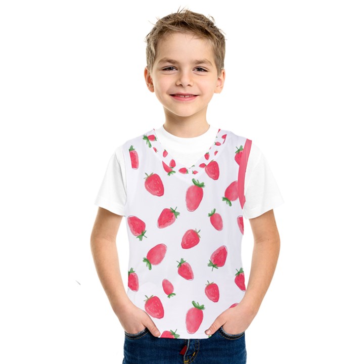 Strawberry Kids  Basketball Tank Top