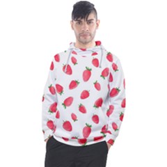 Strawberry Men s Pullover Hoodie by SychEva