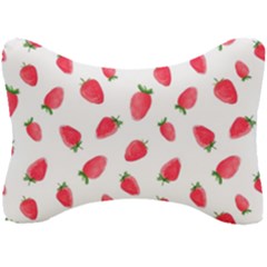 Strawberry Seat Head Rest Cushion by SychEva