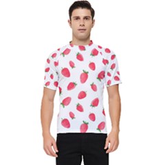 Strawberry Men s Short Sleeve Rash Guard by SychEva