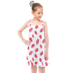 Strawberry Kids  Overall Dress by SychEva