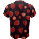 Watercolor Strawberry Men s Cotton Tee View2