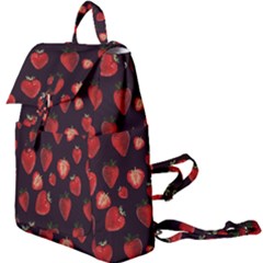 Watercolor Strawberry Buckle Everyday Backpack by SychEva