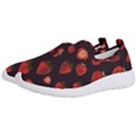 Watercolor Strawberry Men s Slip On Sneakers View2