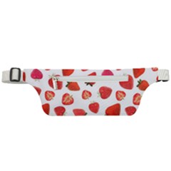 Strawberries Active Waist Bag by SychEva