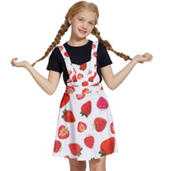 Strawberries Kids  Apron Dress by SychEva