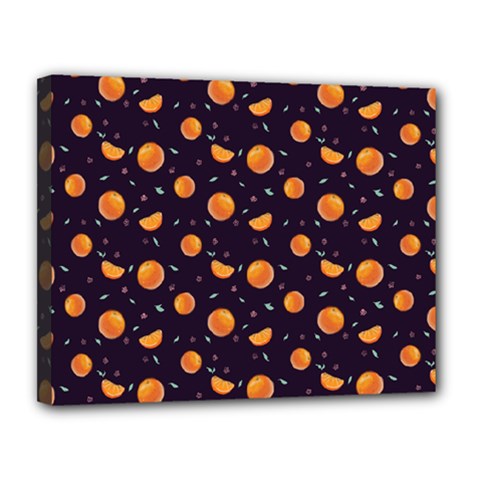 Oranges Canvas 14  X 11  (stretched) by SychEva