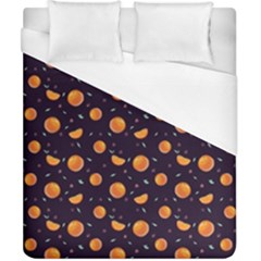 Oranges Duvet Cover (california King Size) by SychEva